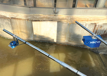 측면 설치 사진(하수관거)